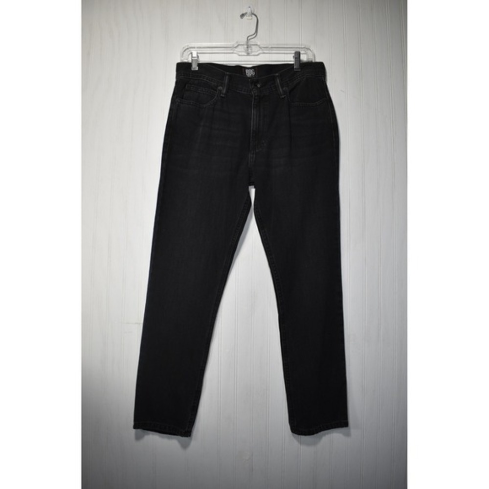 BDG Urban Outfitters Dad Fit Black Jeans Pleated High Waist 29x30‎